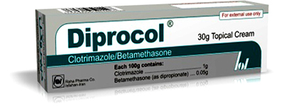 Diprocol ® ( Clotrimazole / Betamethasone )