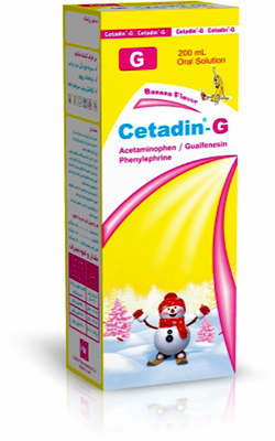 Cetadin- G (Acetaminophen /Guaifensine /Phenylephrine)