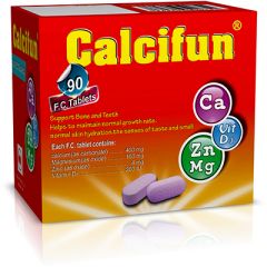 Calcifun ® (Ca+Zn+Mg+ vit D3)