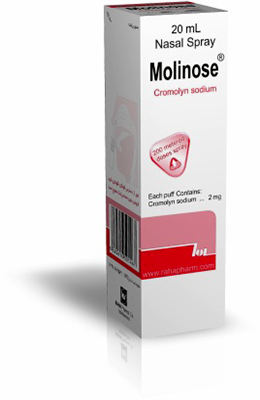Molinose ® ( Cromoline sodium )