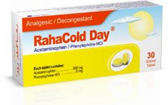 Raha cold day®     (Acetaminophen/ pseudoephedrine)