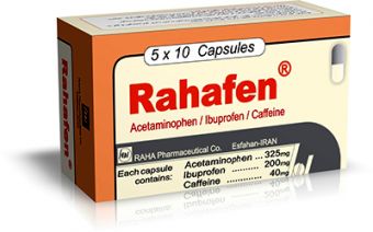  Rahafen®  (Acetaminophen, ibuprofen, caffeine)