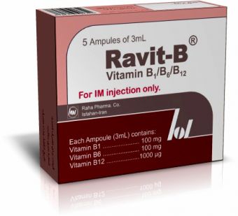 ®  Ravit B  (Vitamin B1, B6 & B12)