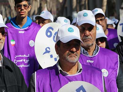 همایش پیاده روی به مناسبت روز جهانی صرع در اصفهان