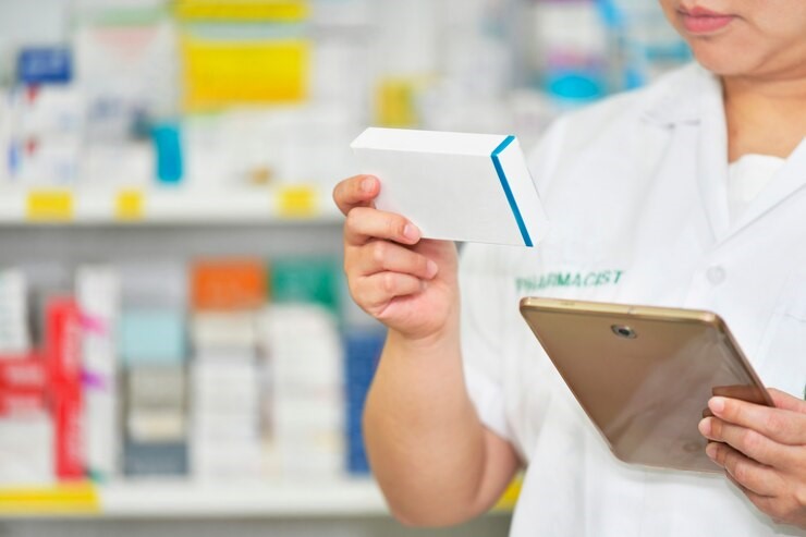 اطلاعات روی جعبه دارو