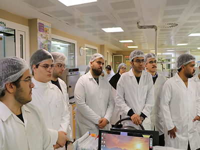 بازدید دانشجویان رشته پزشکی دانشگاه علوم پزشکی اصفهان