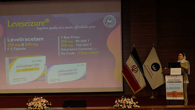 شرکت داروسازی رها در سمینار علمی «صرع مقاوم به درمان